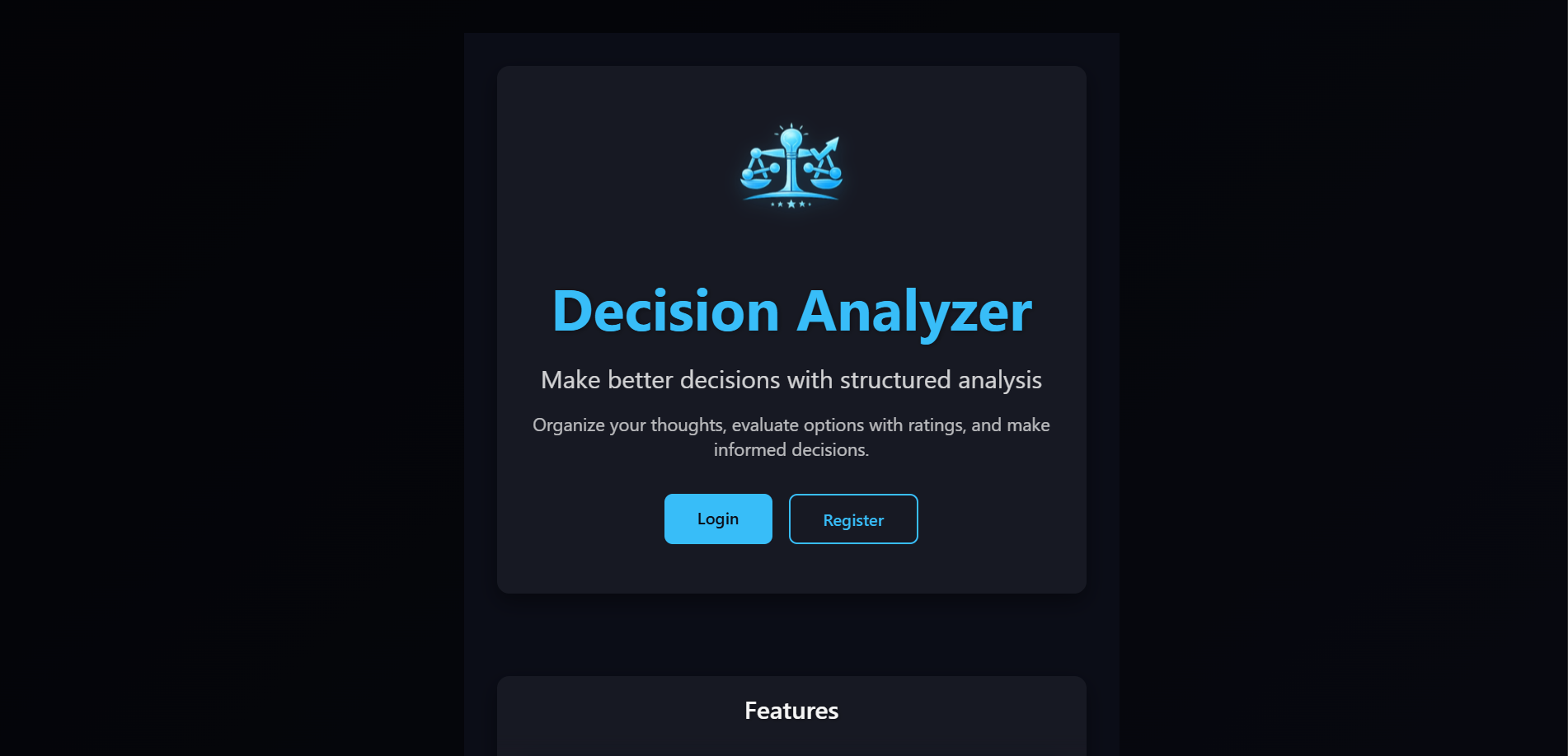 Decision Log